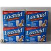 Image 1 : 4 BOXES OF REGULAR STRENGTH LACTAID