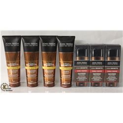 BAG OF ASSORTED JOHN FRIEDA HAIR PRODUCTS INCL.