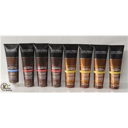 8 BOTTLES OF JOHN FRIEDA HAIR PRODUCTS INCL.