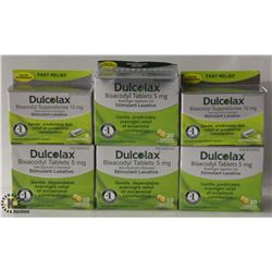 6 BOXES OF DULCOLAX STIMULANT LAXATIVE