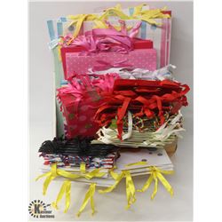 LARGE LOT OF ASSORTED GIFT BAGS