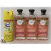 Image 1 : 3 BOTTLES OF HERBAL ESSENCES NAKED VOLUME