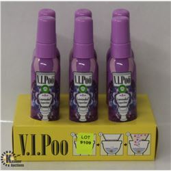 6 BOTTLES OF V.I.POO LAVENDER SUPERSTAR TOILET