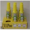 Image 1 : 5 BOTTLES OF V.I.POO LEMON IDOL TOILET SPRAY