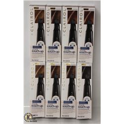 8 BOXES OF ASSORTED COLOR CLAIROL ROOT TOUCH-UP