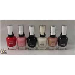 BAG OF ASSORTED COLOR SALLY HANSEN COMPLETE SALON