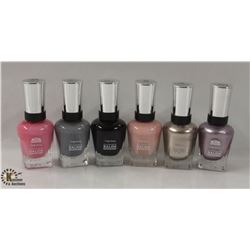 BAG OF ASSORTED COLOR SALLY HANSEN COMPLETE SALON
