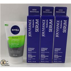 3 BOTTLES OF JOUVIANCE HYDRATION BOOSTING SERUM &