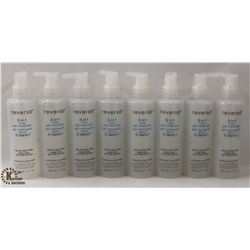 8 BOTTLES OF REVERSA 3 IN 1 MILD GEL CLEANSER