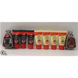 BAG OF KIWI SHOE PRODUCTS INCL. ASSORTED COLOR