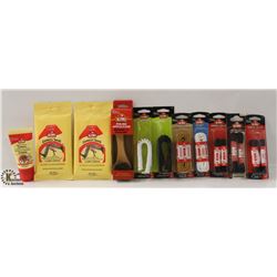 BAG OF KIWI SHOE PRODUCTS INCL. SHOE LACES,