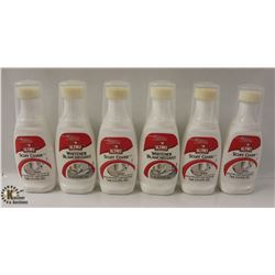 6 BOTTLES OF KIWI WHITE SCUFF COVER