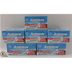 6 BOXES OF DAILY LOW DOSE ASPIRIN