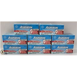 8 BOXES OF DAILY LOW DOSE ASPIRIN