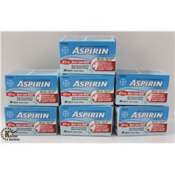 7 BOXES OF DAILY LOW DOSE ASPIRIN