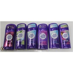 BAG OF 6 LADY SPEED STICK DEODORANT