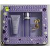 Image 1 : ELIZABETH TAYLOR VIOLET EYES FOR WOMEN 3 PIECE SET