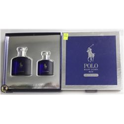 RALPH LAUREN  POLO BLUE EDP FOR MEN 2 PIECE SET