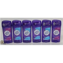 BAG OF 6 LADY SPEED STICK DEODORANT