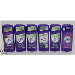 BAG OF 6 LADY SPEED STICK DEODORANT