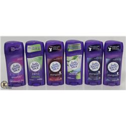 BAG OF 6 LADY SPEED STICK DEODORANT