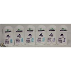 BAG OF 6 ADIDAS LADIES STICK DEODORANT