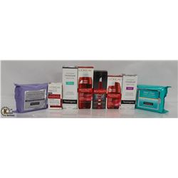 BAG OF ASSORTED SKIN CARE PRODUCTS INCL. L'ORÉAL