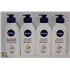 Image 1 : 4 BOTTLES OF NIVEA LOTION INCL. COCOA BUTTER &