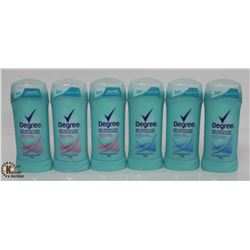 BAG OF 6 DEGREE STICK DEODORANTS