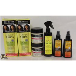BAG OF ASSORTED HAIR PRODUCTS INCL. MARC ANTHONY