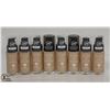 Image 1 : 8 BOTTLES OF ASSORTED SHADES OF REVLON 24HRS WEAR