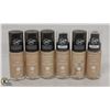 Image 1 : 6 BOTTLES OF REVLON NUDE 24HRS WEAR COLORSTAY
