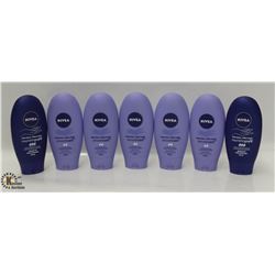 7 BOTTLES OF NIVEA HAND CREAM