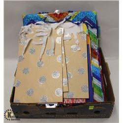 FLAT OF ASSORTED GIFT BAGS