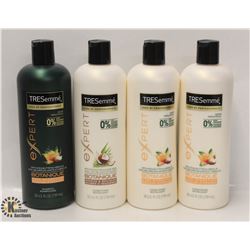 4 BOTTLES OF TRESEMME HAIR CARE PRODUCTS INCL.