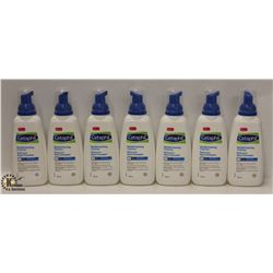 7 BOTTLES OF CETAPHIL GENTLE FOAMING FACE