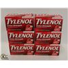 Image 1 : 6 BOXES OF TYLENOL EXTRA STRENGTH TABLETS