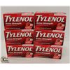 Image 1 : 6 BOXES OF TYLENOL EXTRA STRENGTH TABLETS