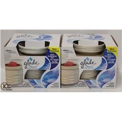 2 GLADE WAX MELTERS