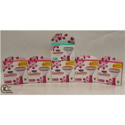 6 BOXES OF SCHICK QUATTRO FOR WOMEN RAZOR