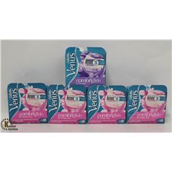 5 BOXES OF GILLETTE VENUS COMFORT GLIDE RAZOR