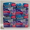 Image 1 : 4 BOXES OF GILLETTE VENUS SWIRL RAZOR CARTRIDGES