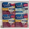 Image 1 : 4 BOXES OF GILLETTE VENUS RAZOR CARTRIDGES