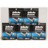 Image 1 : 5 BOXES OF GILLETTE SENSOR RAZOR CARTRIDGES