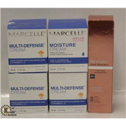 BAG OF MARCELLE SKIN CARE PRODUCTS INCL.