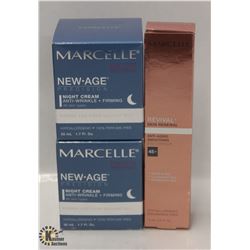 BAG OF MARCELLE SKIN CARE PRODUCTS INCL.