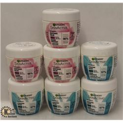 7 TUBS OF GARNIER SKIN ACTIVE PRODUCTS INCL.