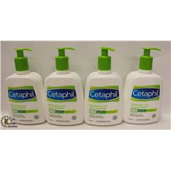 4 BOTTLES OF CETAPHIL MOISTURIZING LOTION