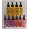 Image 1 : 10 BOTTLES OF SANCTUARY SPA BODY MISTS