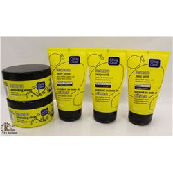 BAG OF CLEAN & CLEAR SKIN CARE PRODUCTS INCL: